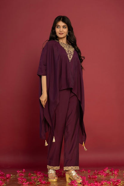 Elegant Muslin Kurta Pant 2-Piece Set