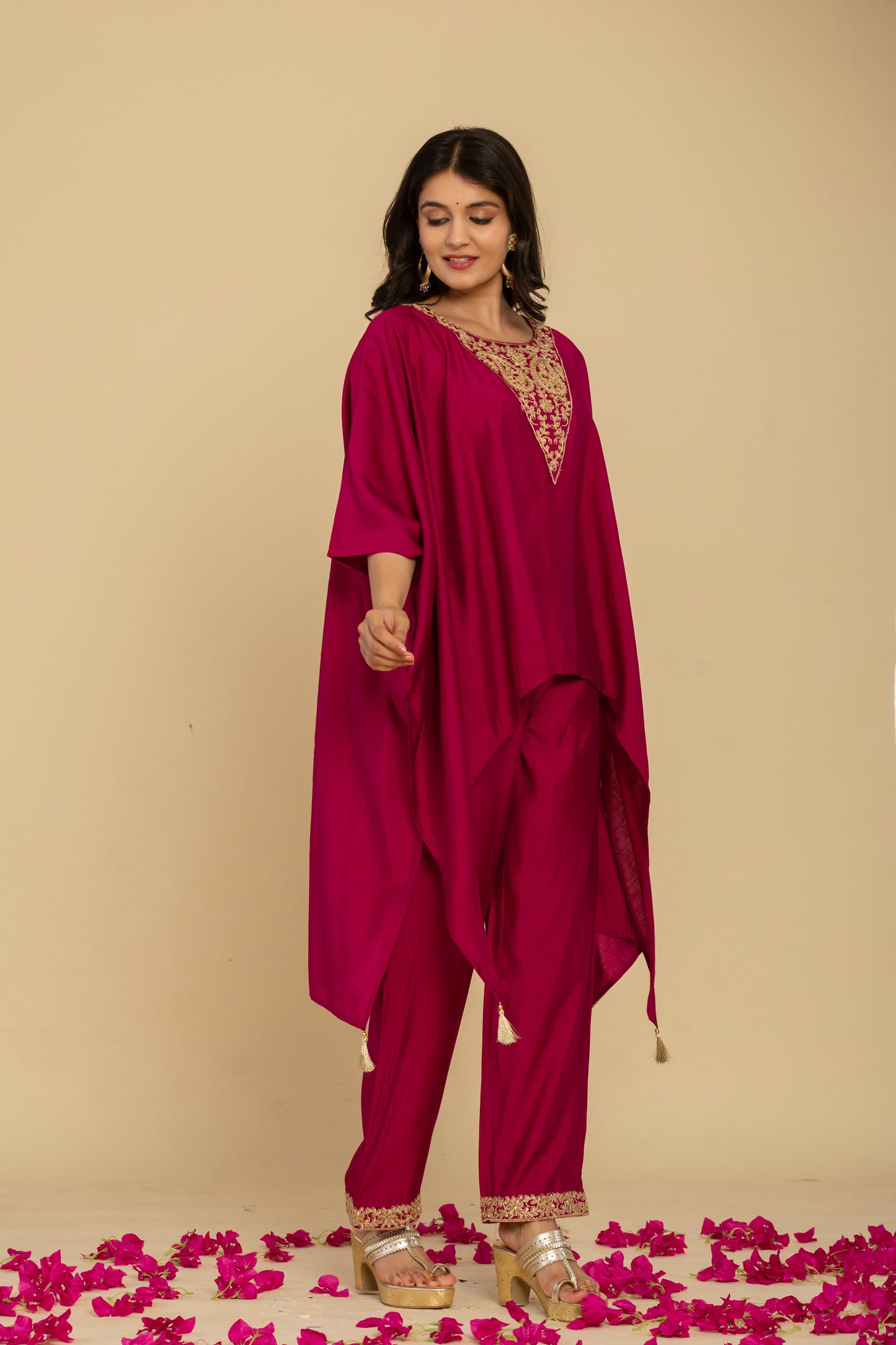 Elegant Muslin Kurta Pant 2-Piece Set