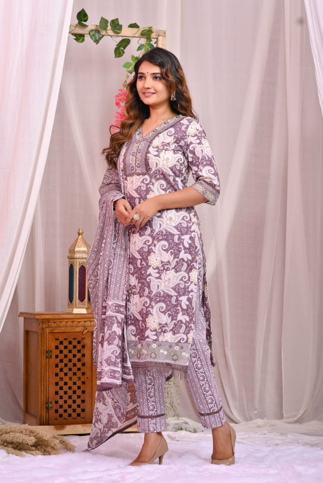 Classic Cotton Kurta Pant Set